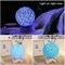 LED Rattan Ball USB Night Light Bedside Desk Lamp with Remote